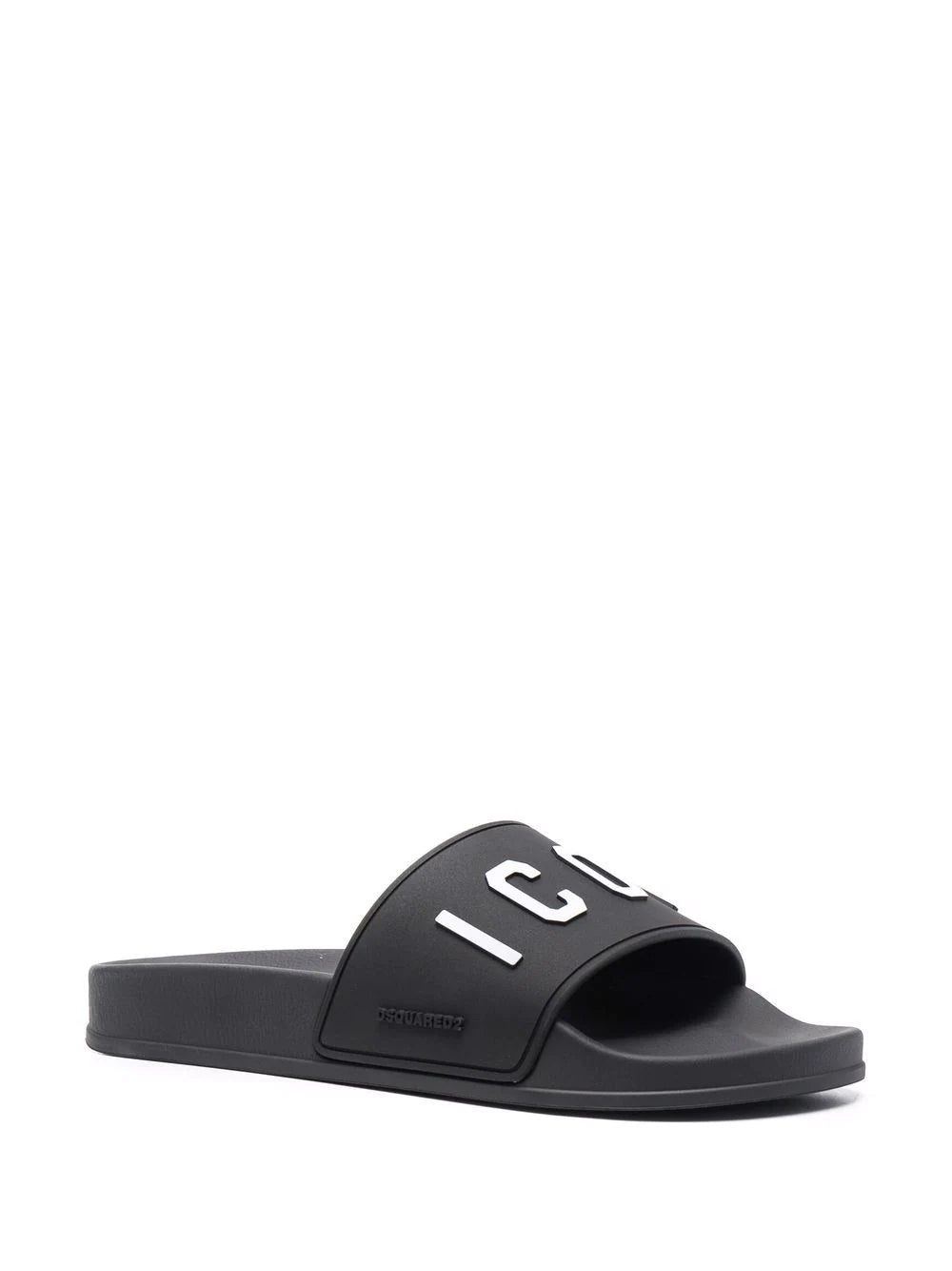 Dsquared2 Icon-print slip-on slides - Image 2