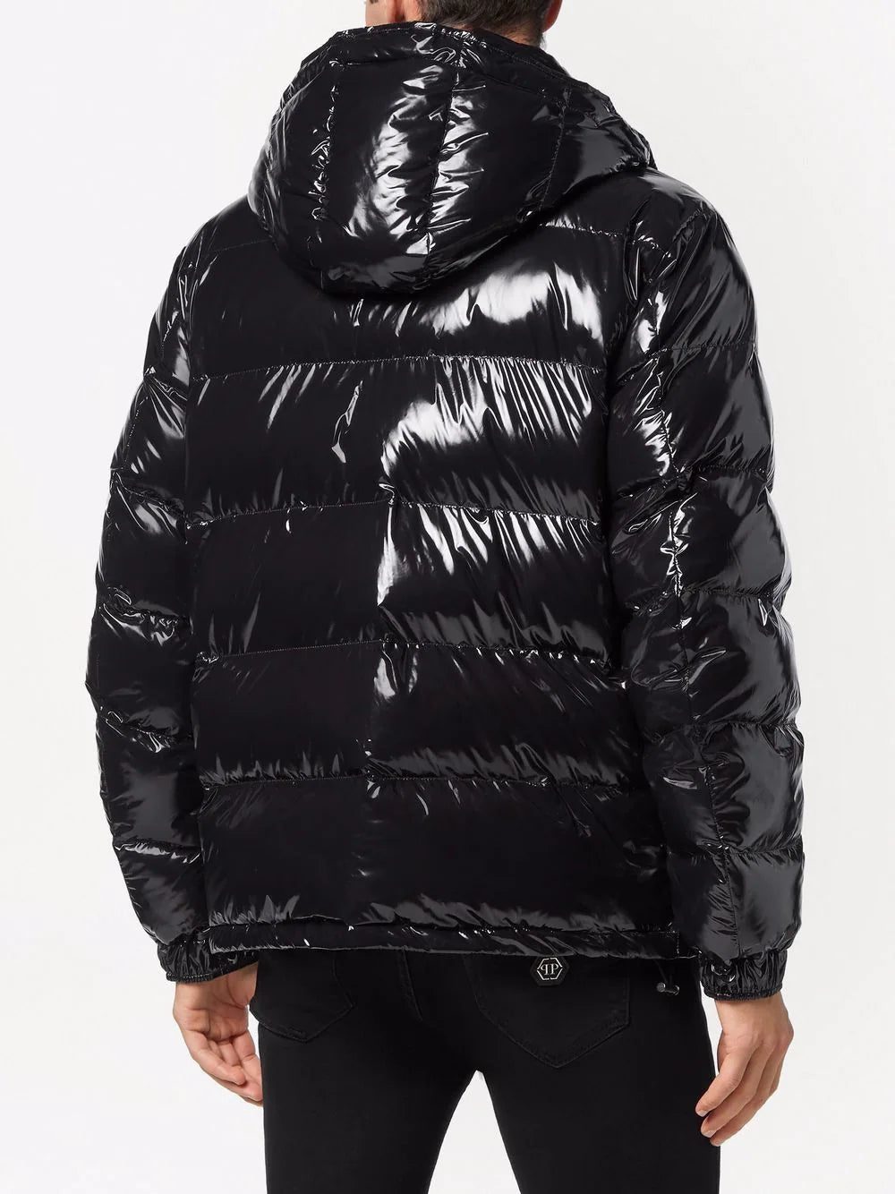Philipp Plein high-shine padded jacket - Image 4