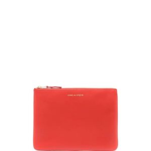 Comme Des Garçons Wallet logo-print leather wallet
