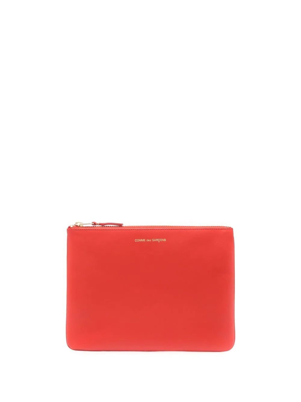 Comme Des Garçons Wallet logo-print leather wallet
