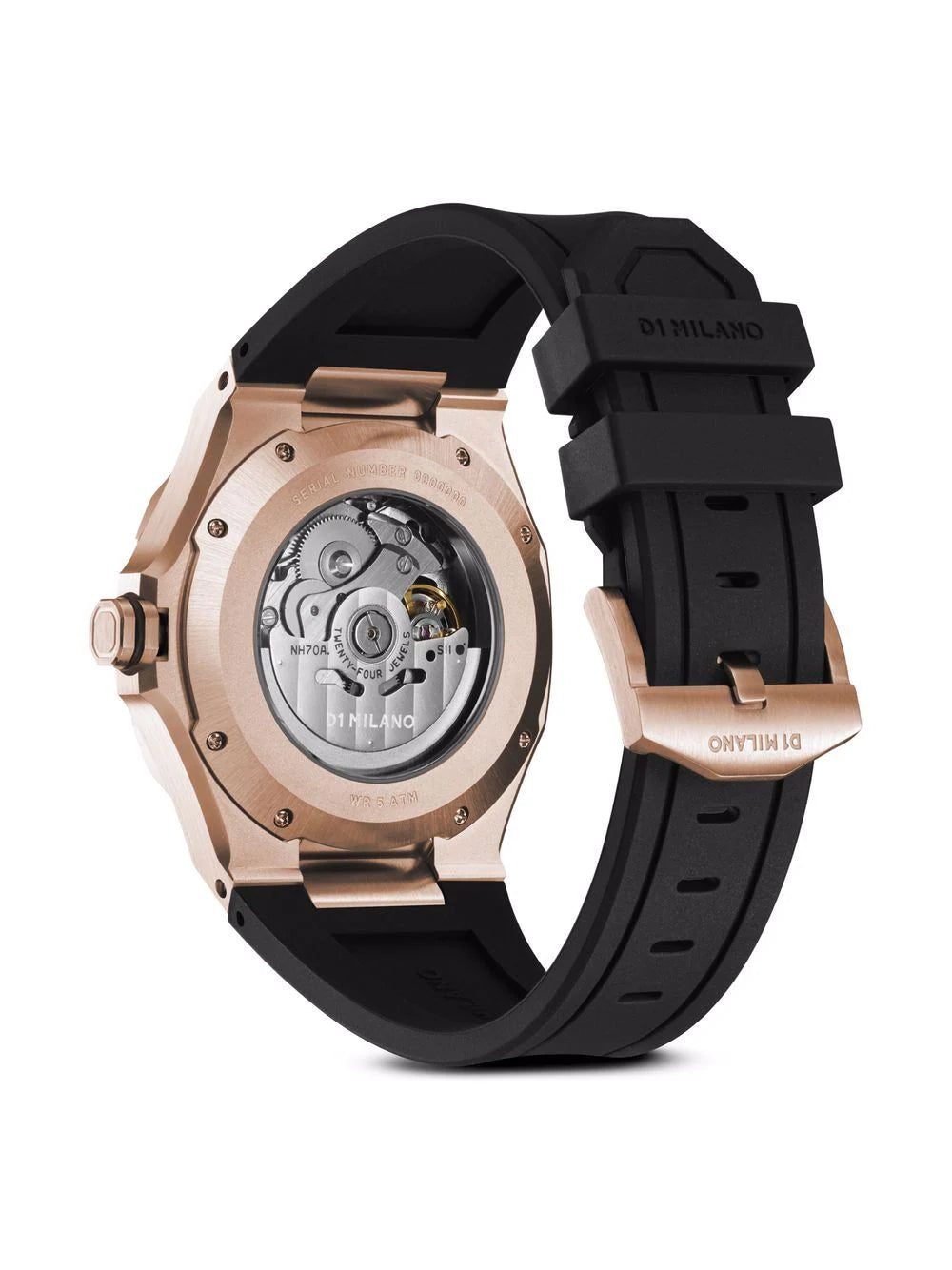 D1 Milano Skeleton Rubber 41.5mm - Image 4