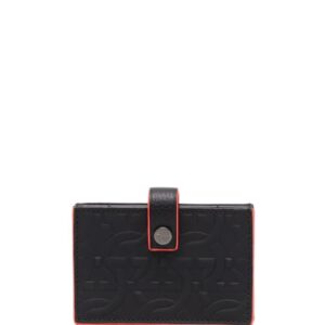 Ferragamo logo-embossed leather cardholder