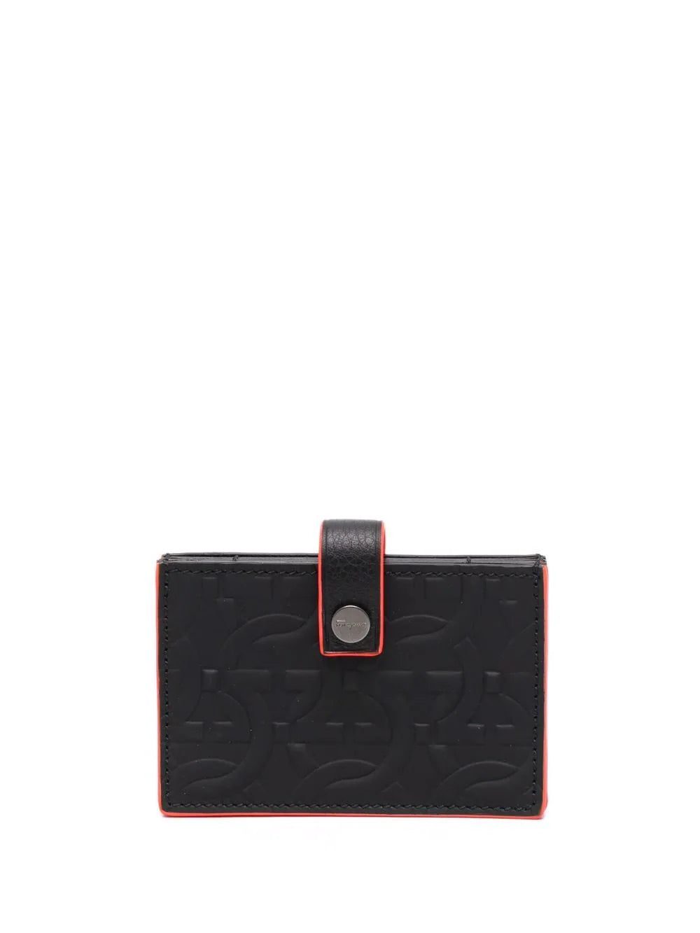 Ferragamo logo-embossed leather cardholder