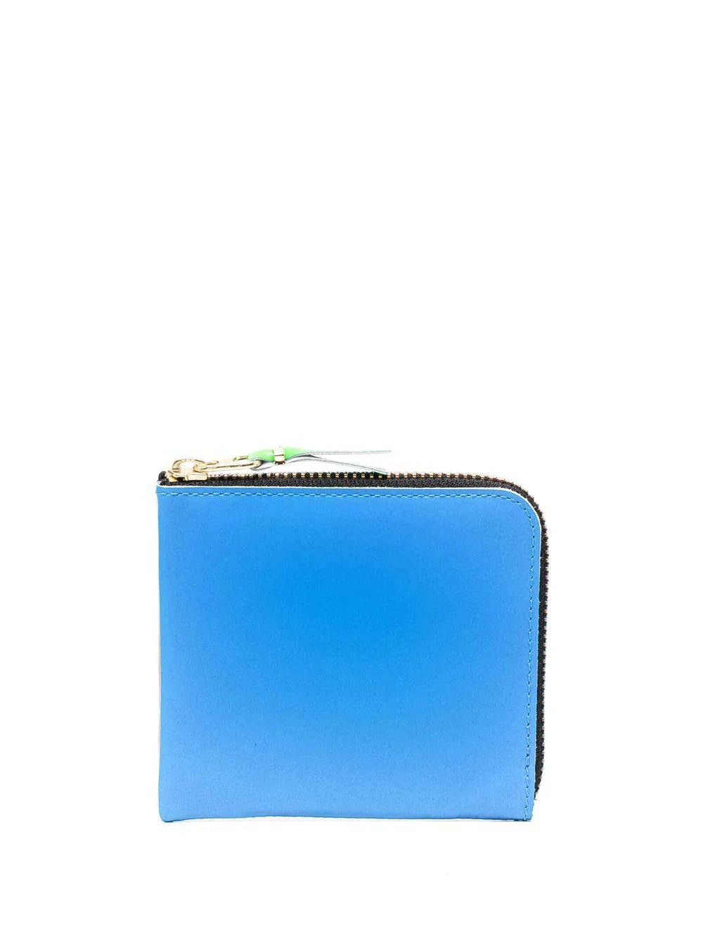 Comme Des Garçons Wallet color-block small zip wallet