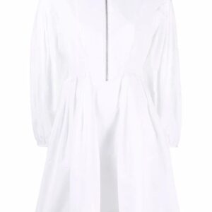 Alexander McQueen  cocoon-sleeve mini dress
