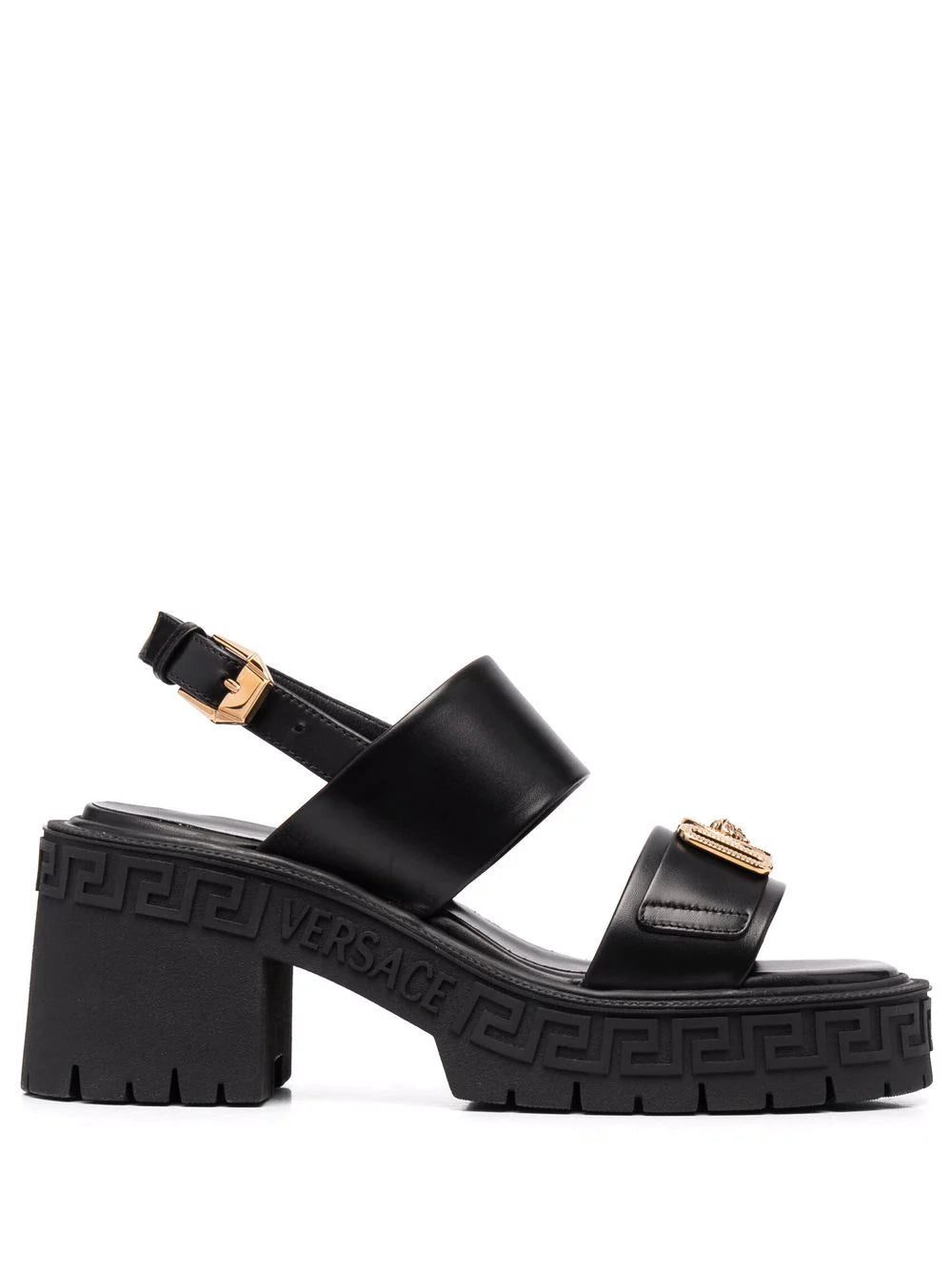 Versace Medusa-plaque sandals