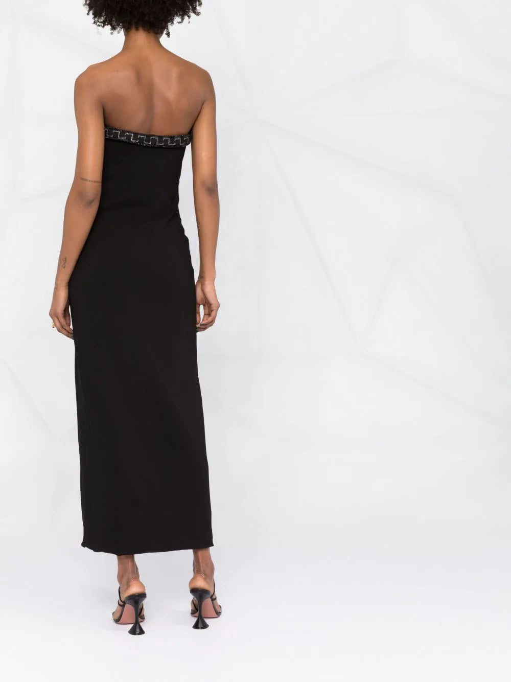 Versace Safety-Pin Greca trim dress - Image 4