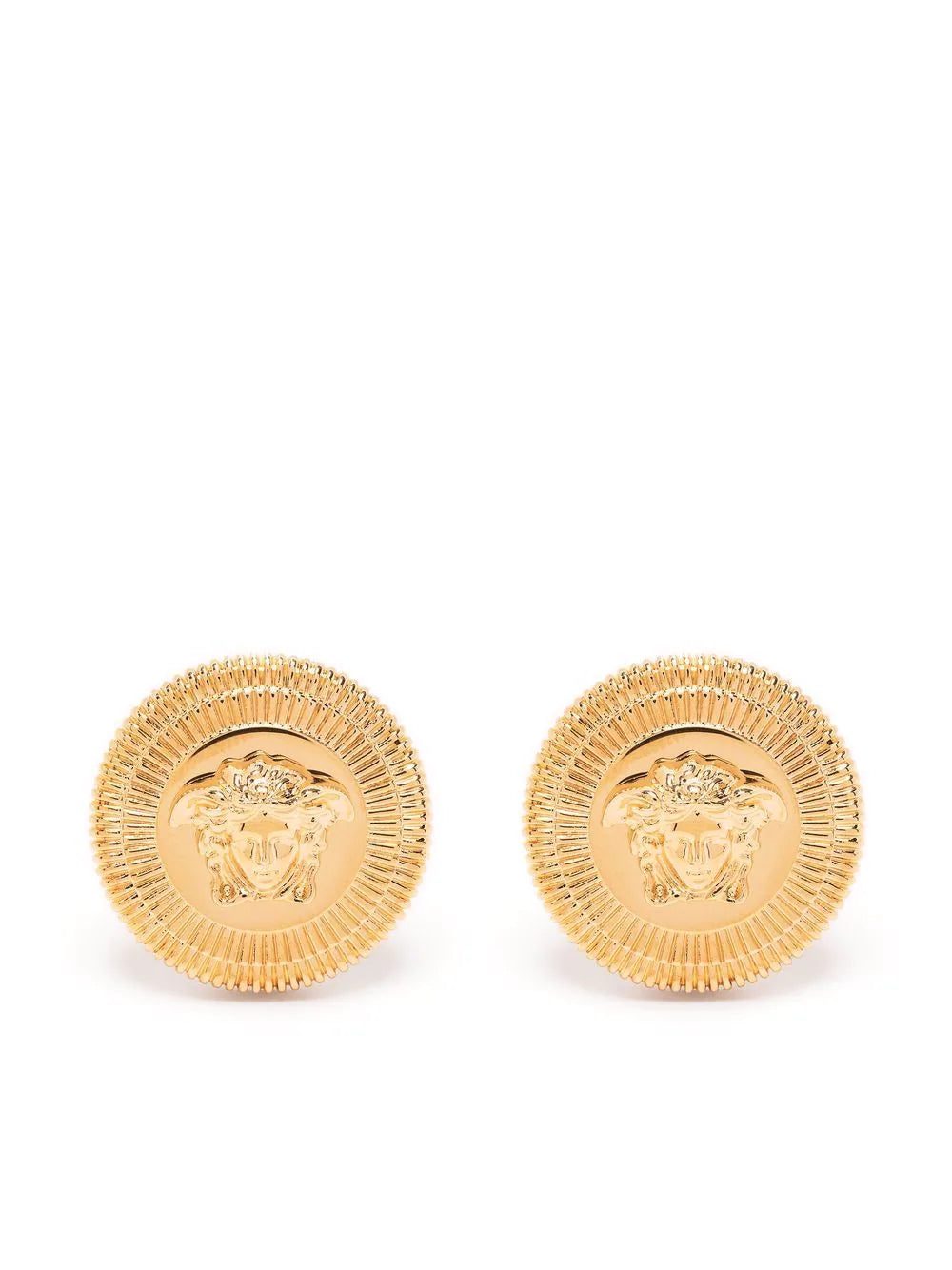 Versace Medusa-detail stud earrings