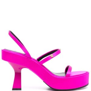 Versace  Medusa plaque slingback pumps