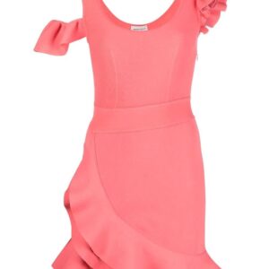 Alexander McQueen  ruffled mini dress
