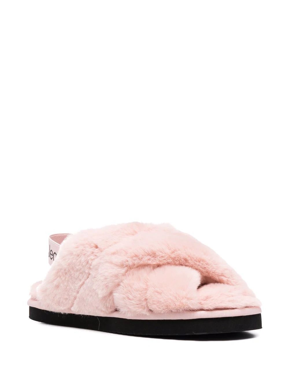 Calvin Klein faux fur open-toe sandals - Image 2