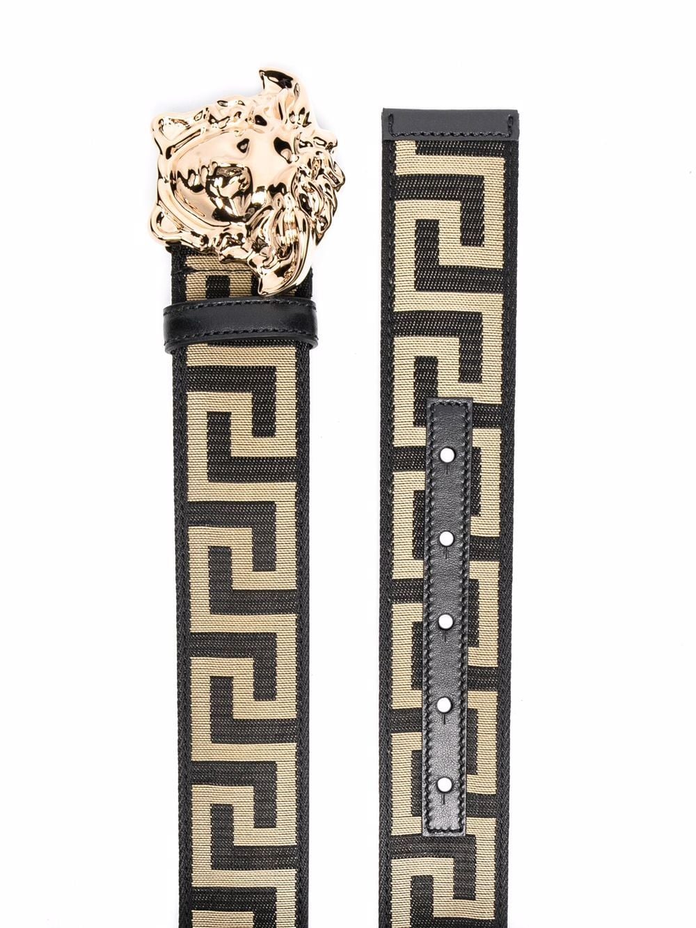 Versace Medusa-head leather belt - Image 2