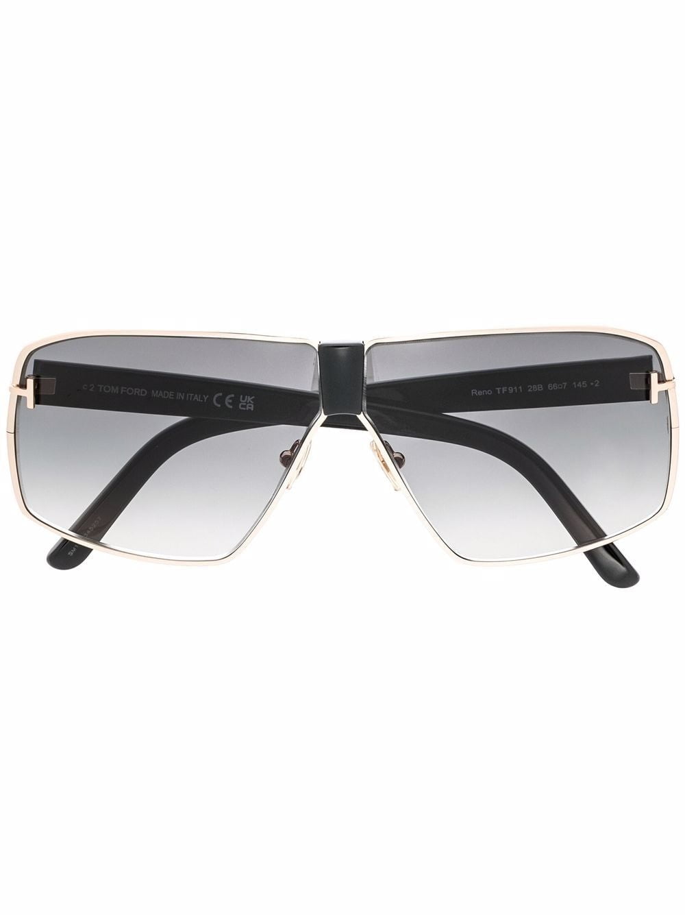 Tom Ford Eyewear pilot-frame gradient sunglasses