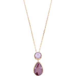 Swarovski  Orbita crystal-drop necklace