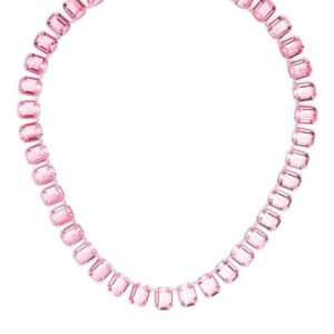 Swarovski crystal-embellished choker necklace