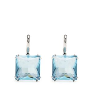 Swarovski  Millenia square-cut crystal earrings