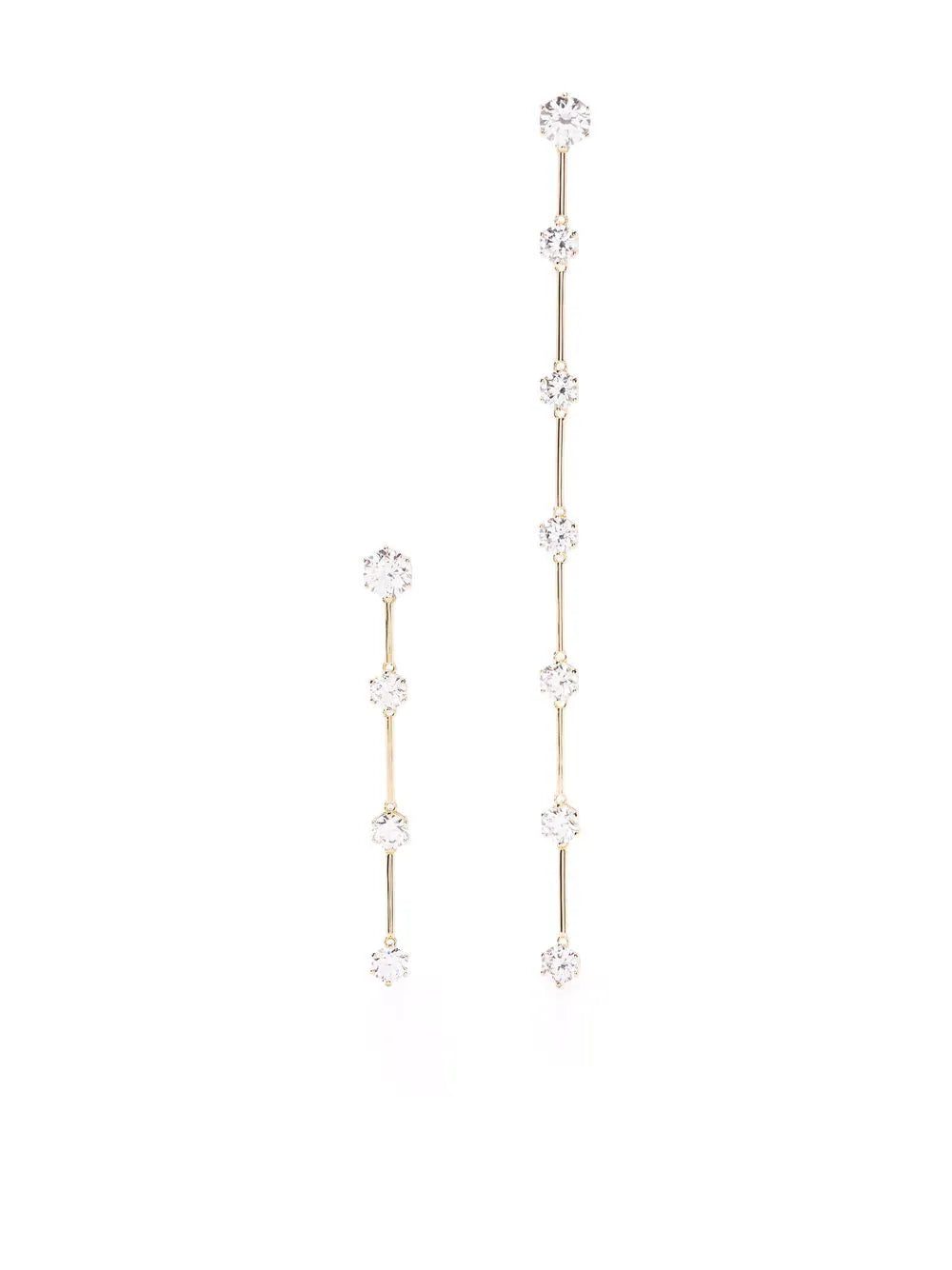 Swarovski Constella asymmetric earrings
