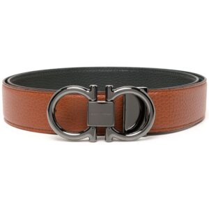 Ferragamo reversible Gancini leather belt