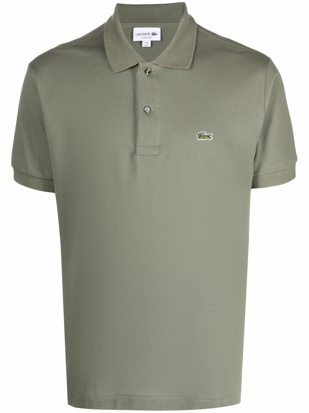 Lacoste chest logo-patch polo shirt