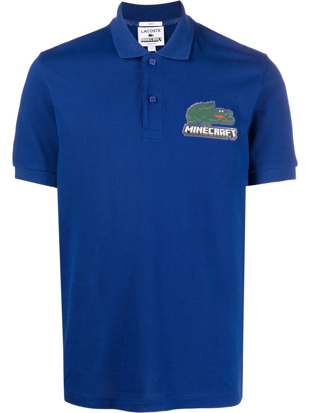 Lacoste Minecraft short-sleeve polo shirt