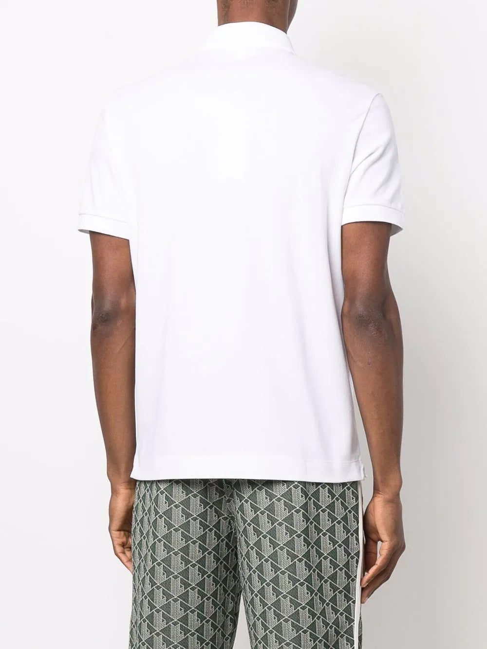 Lacoste chest logo-patch polo shirt - Image 4