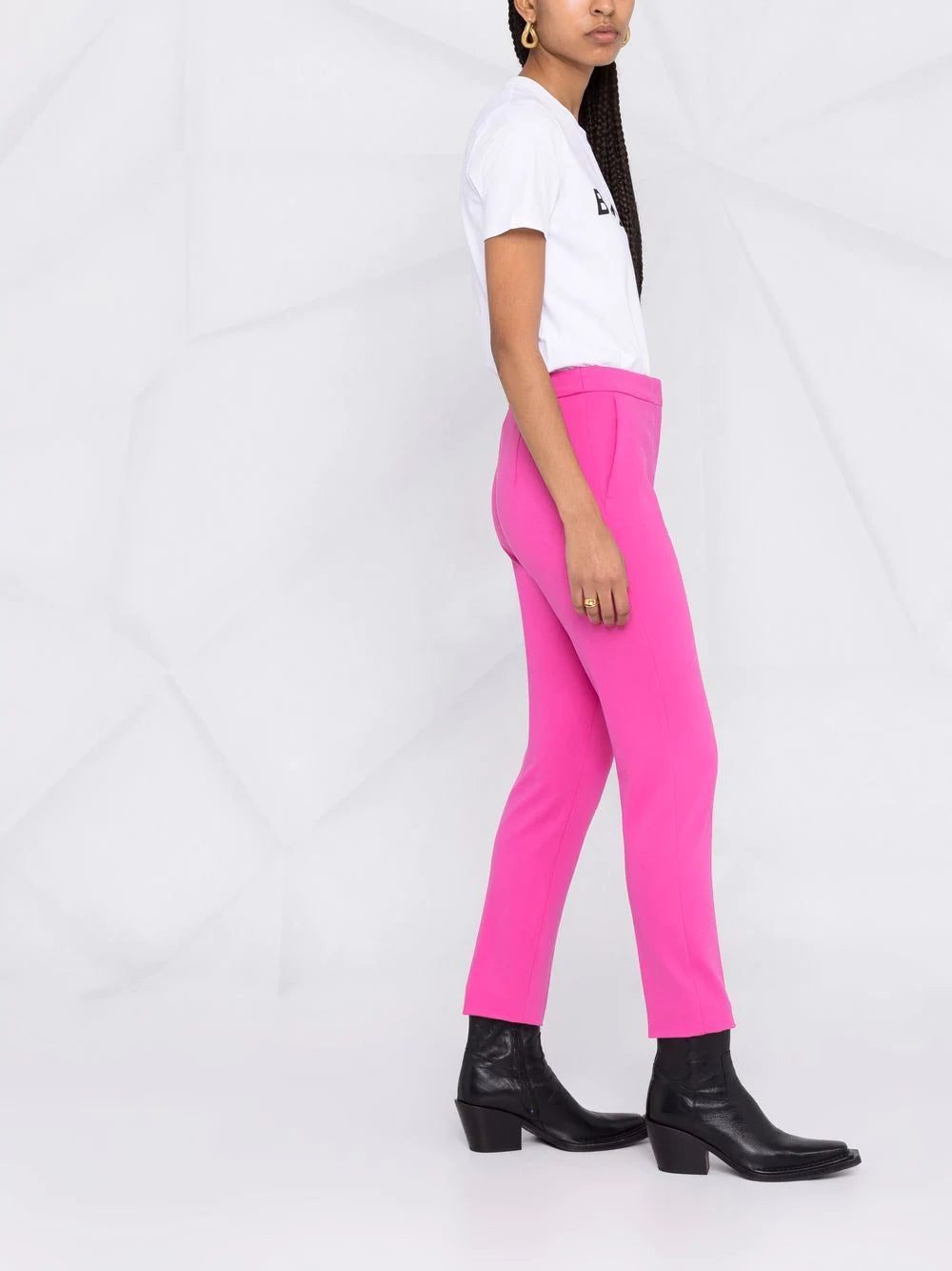 Balmain three-button logo-print T-shirt - Image 4