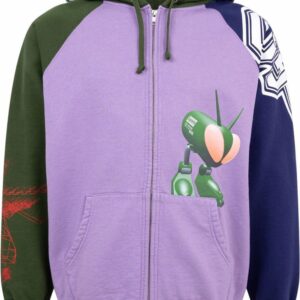Supreme  x Junya Watanabe zip-up hoodie