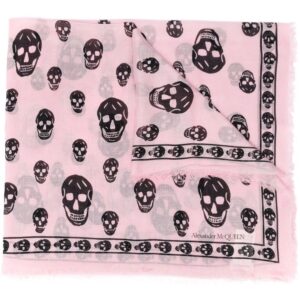 Alexander McQueen skull print scarf