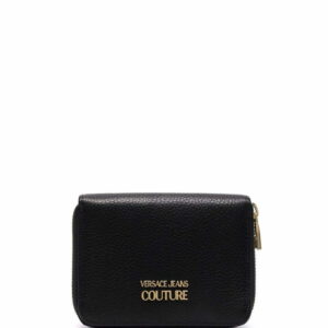 Versace Jeans Couture logo-plaque leather wallet