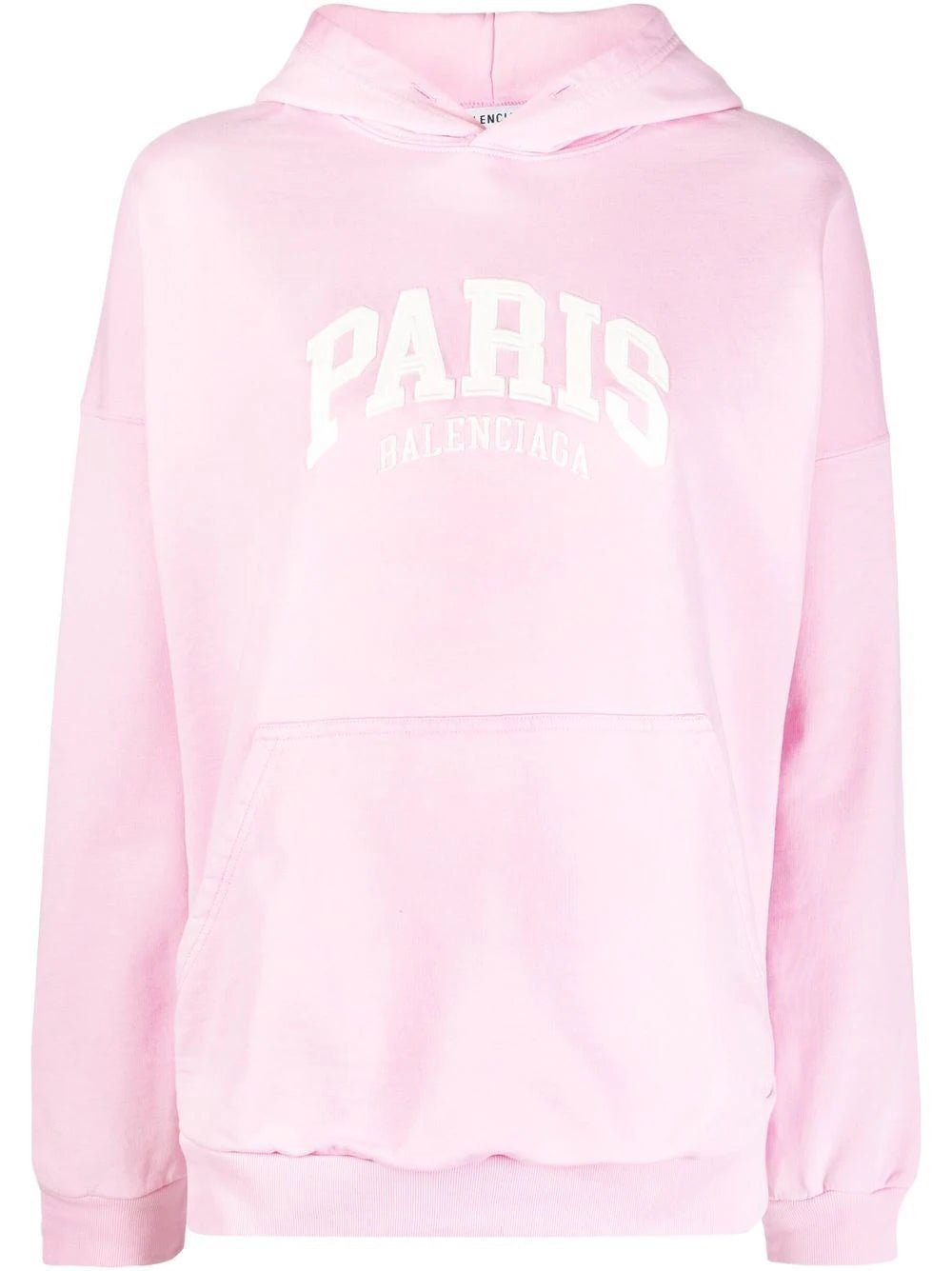Balenciaga logo wide-fit hoodie