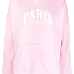 Balenciaga  logo wide-fit hoodie
