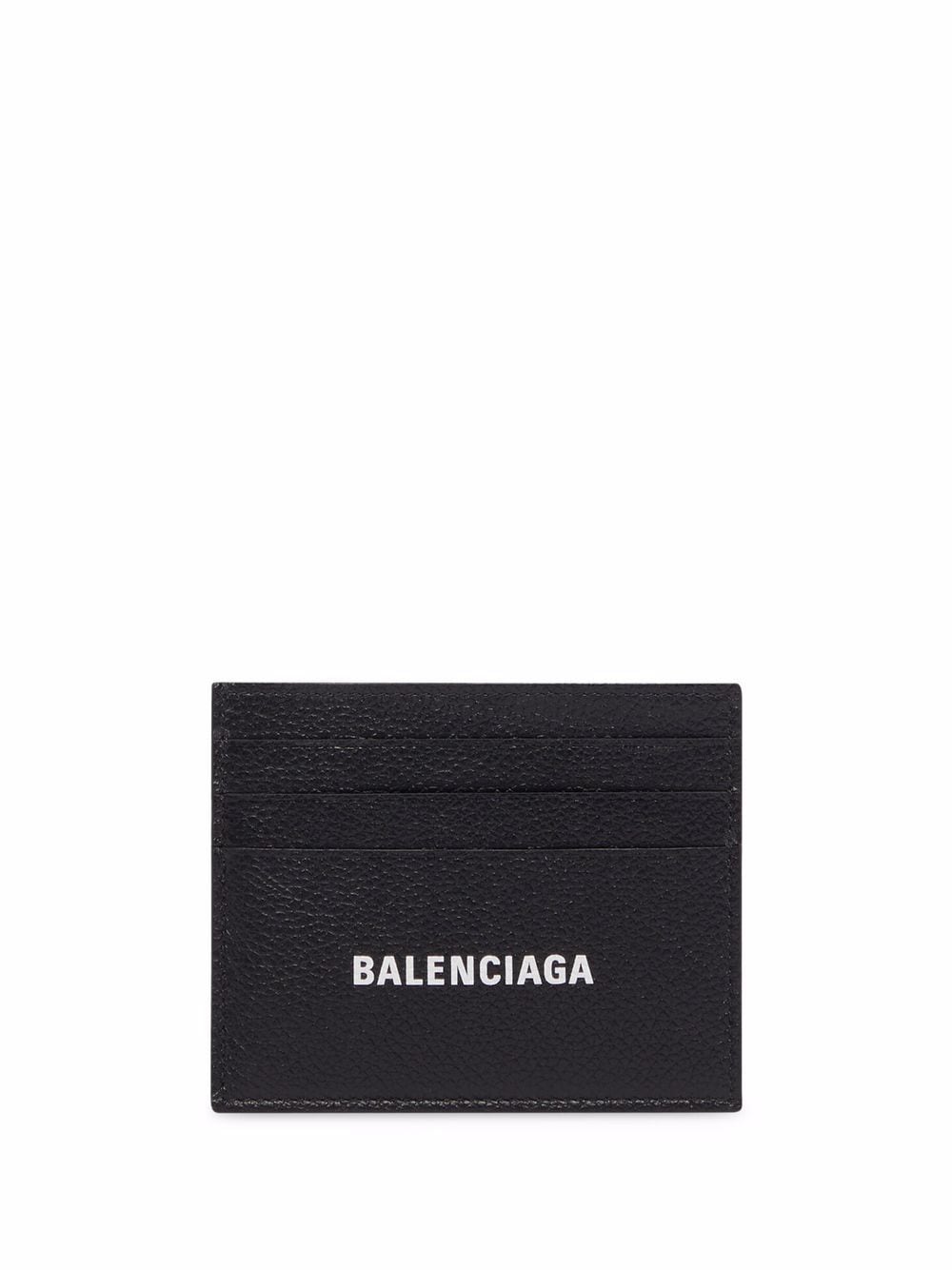 Balenciaga logo-print card holder
