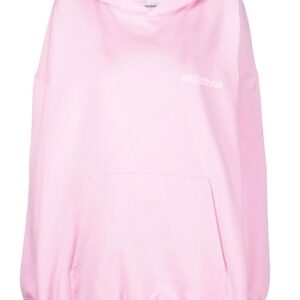 Balenciaga  Large Fit logo-print cotton hoodie