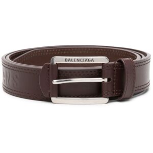 Balenciaga buckle-fastening leather belt