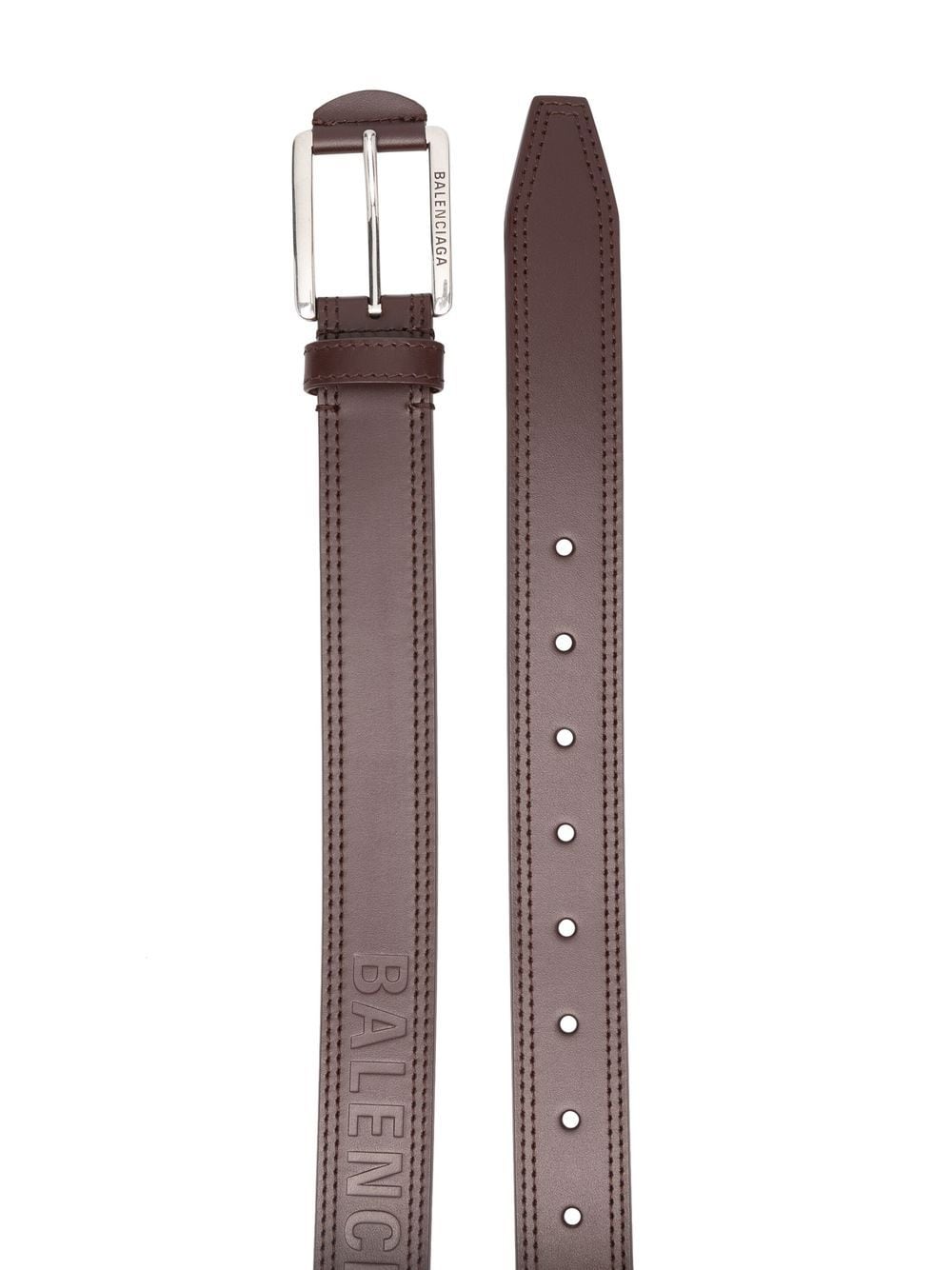 Balenciaga buckle-fastening leather belt - Image 2