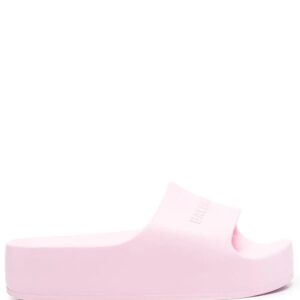 Balenciaga chunky debossed logo sandals