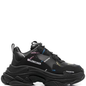 Balenciaga logo-print chunky trainers
