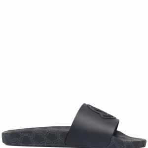 Moncler raised-logo slides
