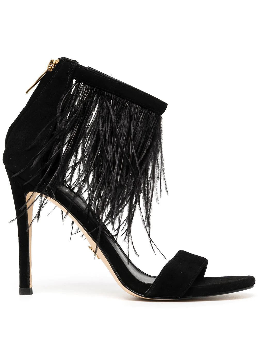 Michael Michael Kors Meena 110mm feather-embellished sandals