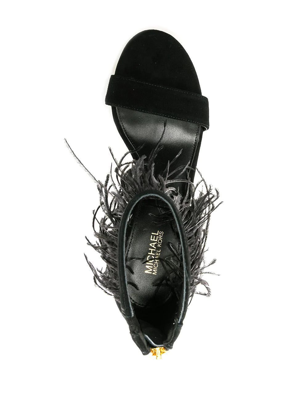 Michael Michael Kors Meena 110mm feather-embellished sandals - Image 4