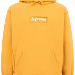 Supreme  Box Logo drawstring hoodie