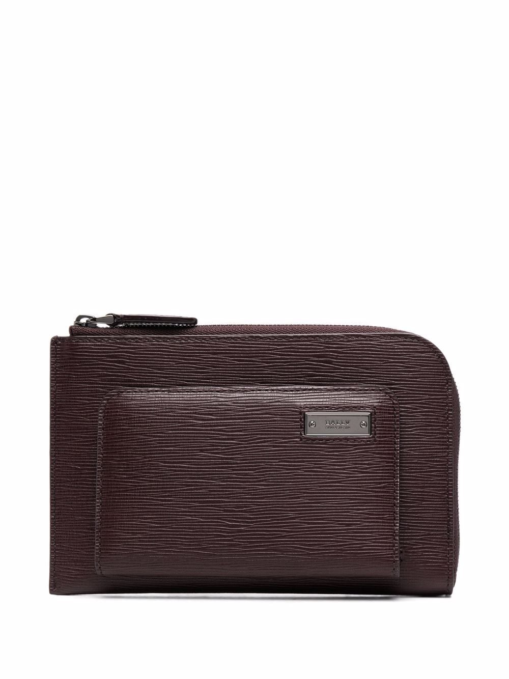Bally textured leather wallet