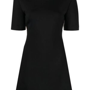 Alexander McQueen  logo-print skater mini dress