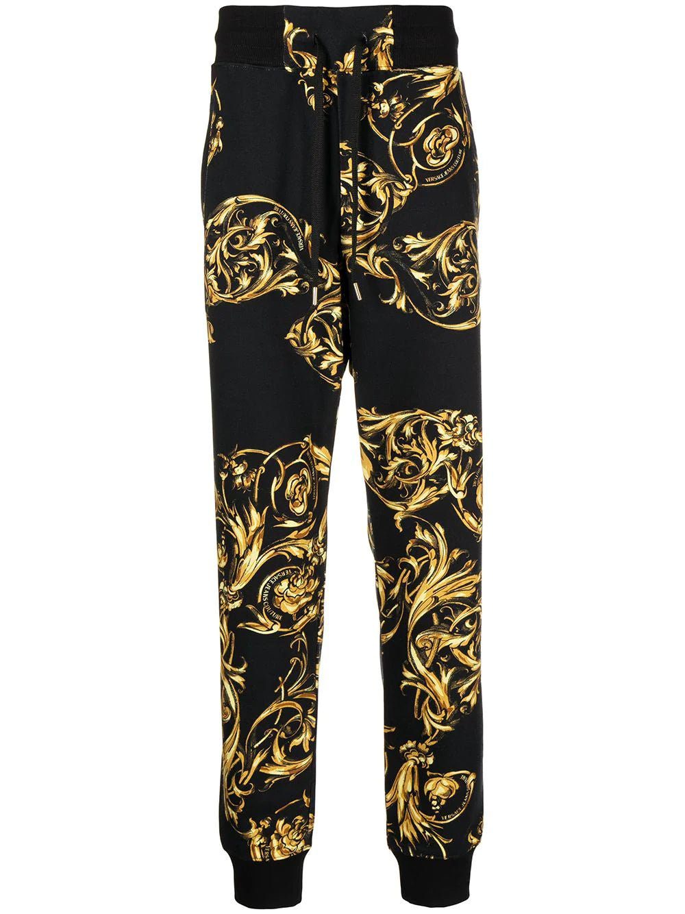 Versace Jeans Couture baroque-print track pants