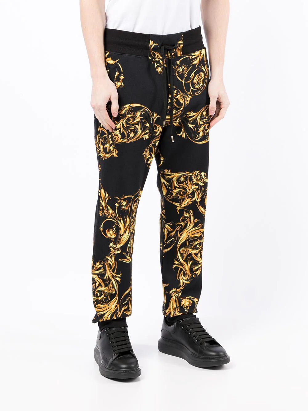 Versace Jeans Couture baroque-print track pants - Image 3