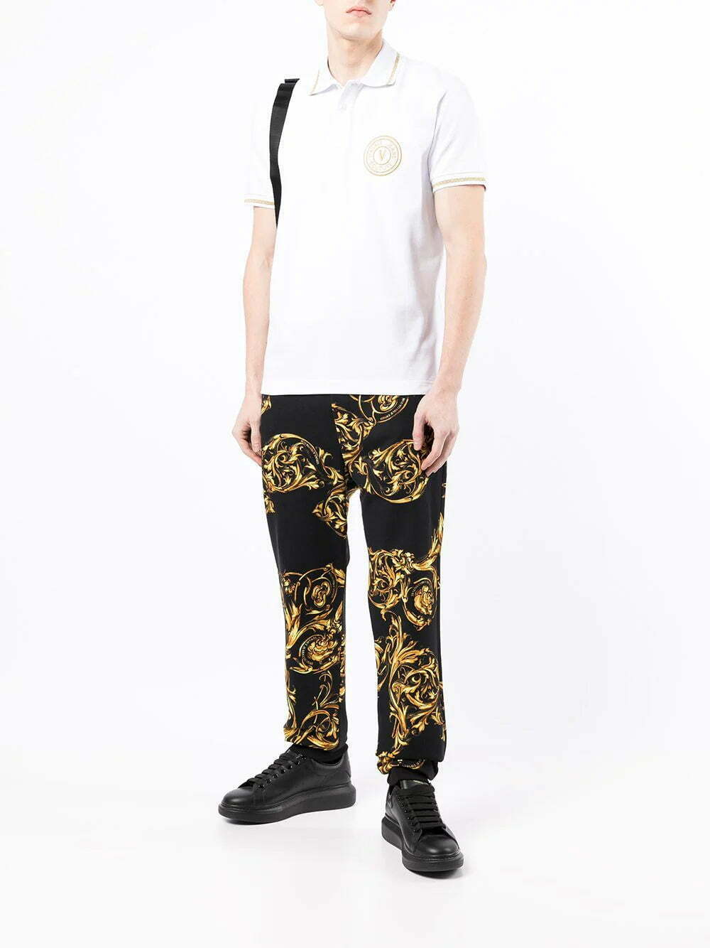 Versace Jeans Couture baroque-print track pants - Image 2