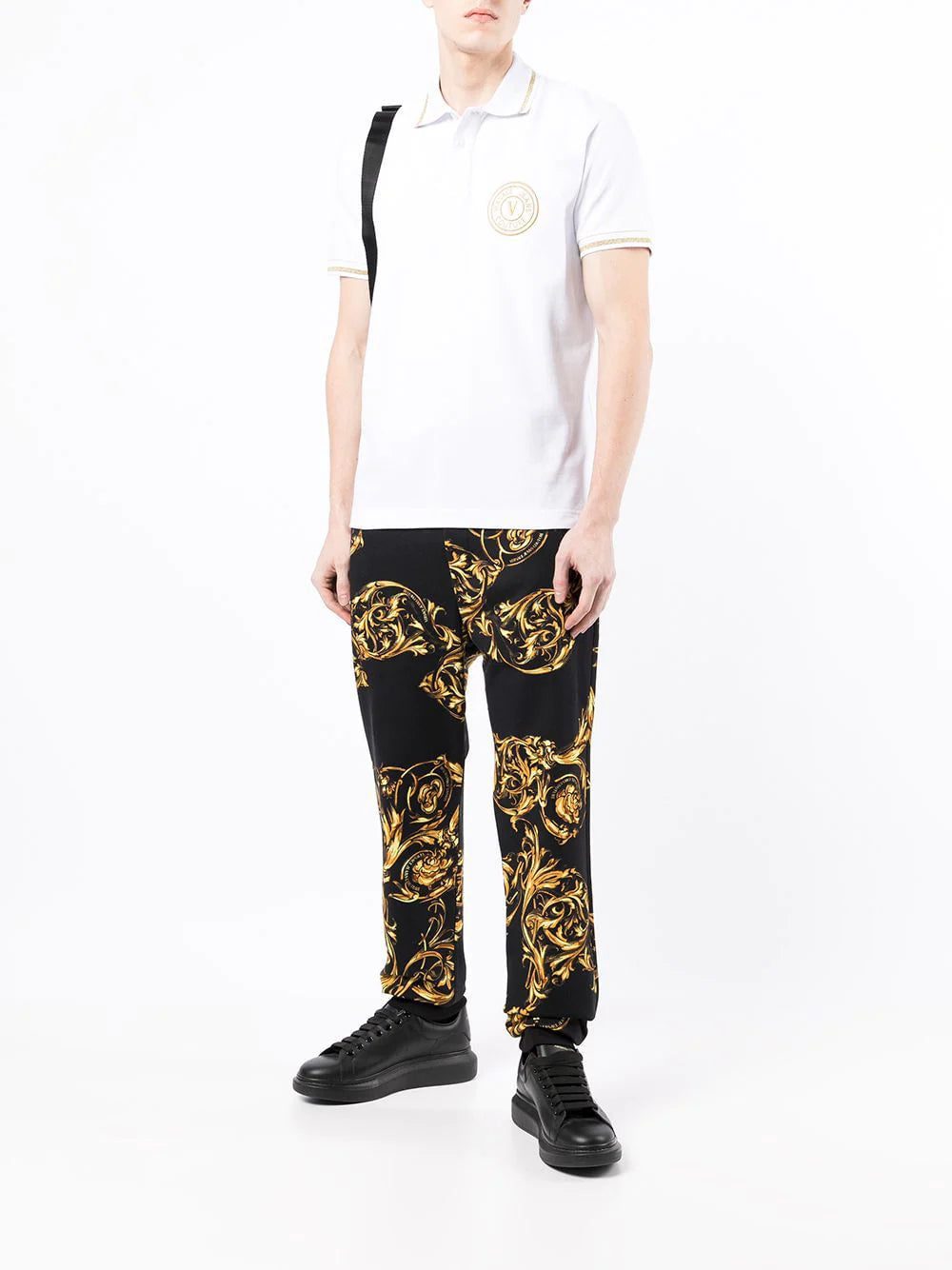 Versace Jeans Couture baroque-print track pants - Image 2