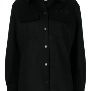 Off-White  Hands Off-embroidered jacket