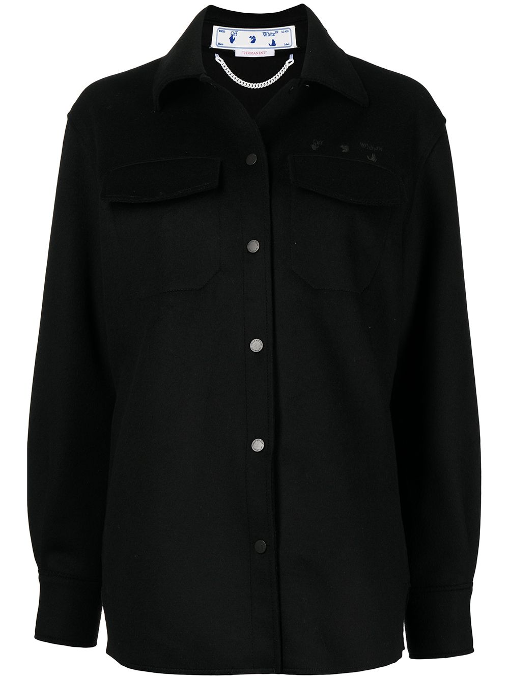 Off-White Hands Off-embroidered jacket