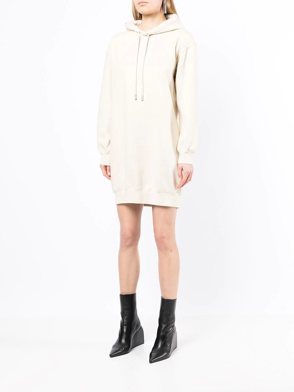 Off-White Diag-stripe print sweatshirt dress - Image 3